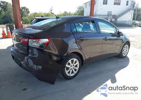 2013 Kia Rio Ex from USA, damaged, VIN KNADN4A38D6210705
